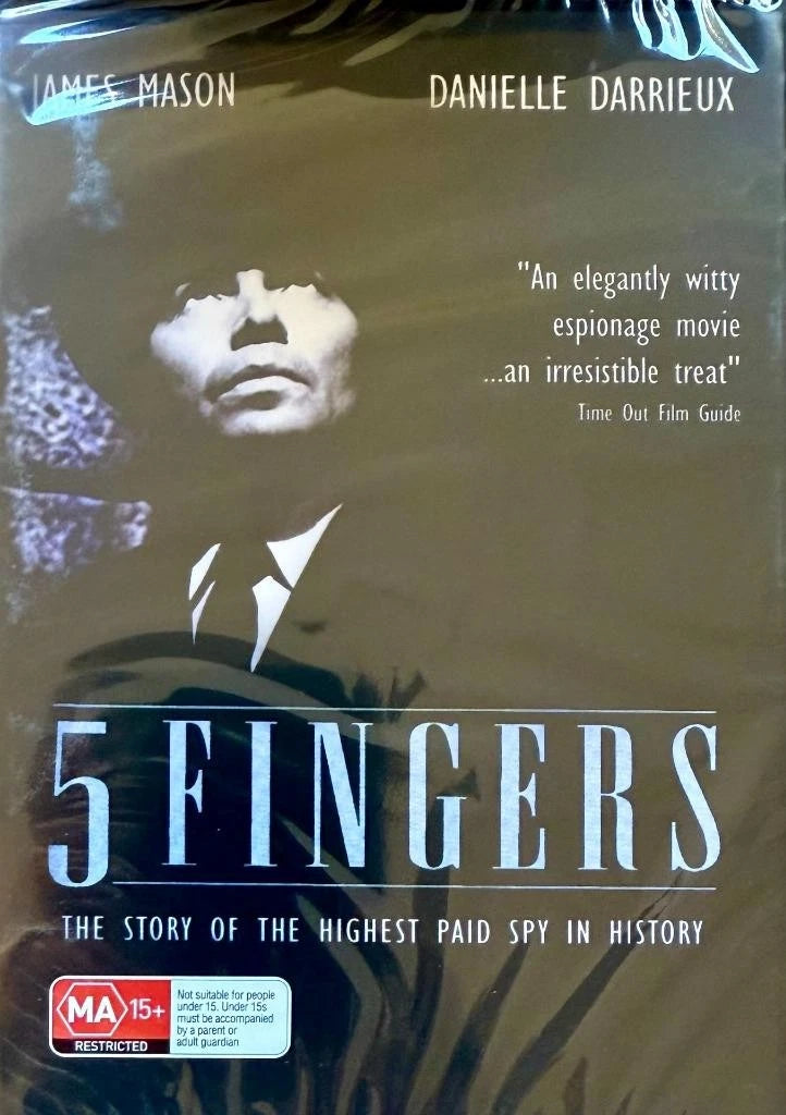 5 FINGERS - FILM - DVD