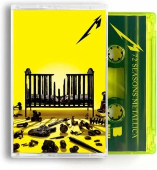 METALLICA - 72 SEASONS : TRANSPARENT YELLOW - CS
