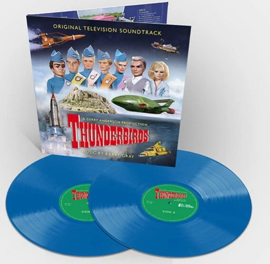 THUNDERBIRDS (1964) - SOUNDTRACK (1960S TV): 2LP BLUE VINYL - LP
