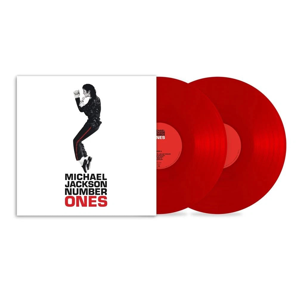 JACKSON, MICHAEL - NUMBER ONES : 2LP OPAQUE RED VINYL - LP