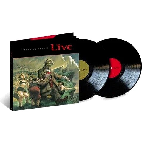 LIVE - THROWING COPPER + 3 : 2LP SET REMASTER - LP