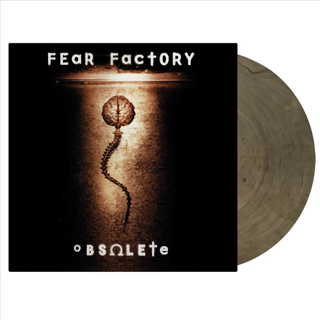 FEAR FACTORY - OBSOLETE : CRYSTAL CLEAR & BLACK MARBLED - LP