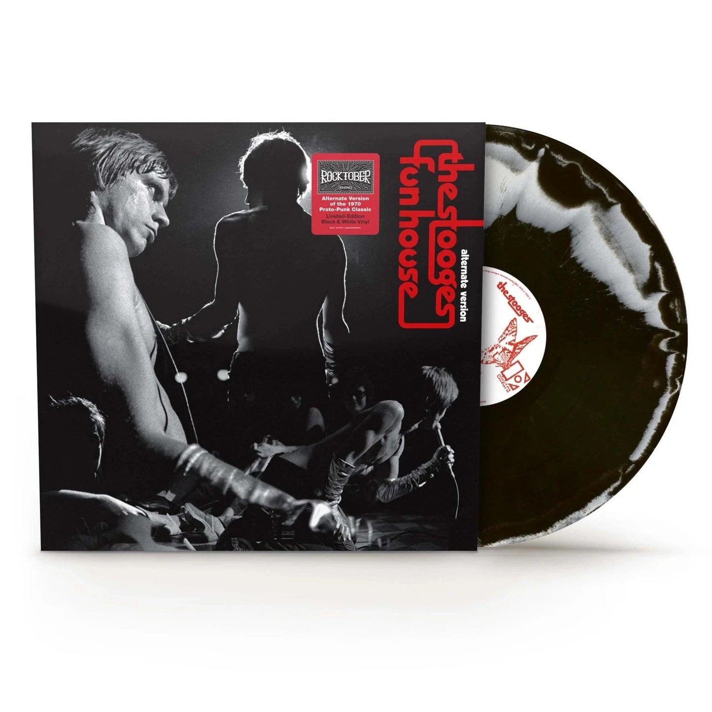 STOOGES - ALTERNATE FUN HOUSE : WHITE & BLACK - LP