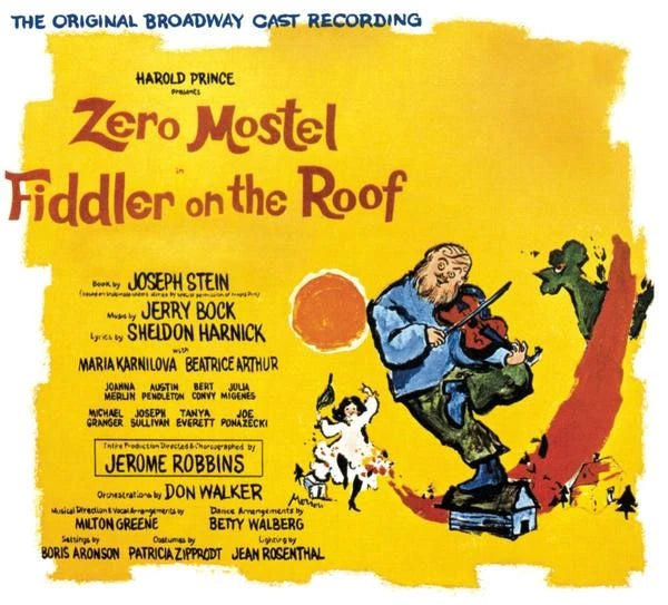 FIDDLER ON THE ROOF (1964) - ORIGINAL BROADWAY CAST - CD