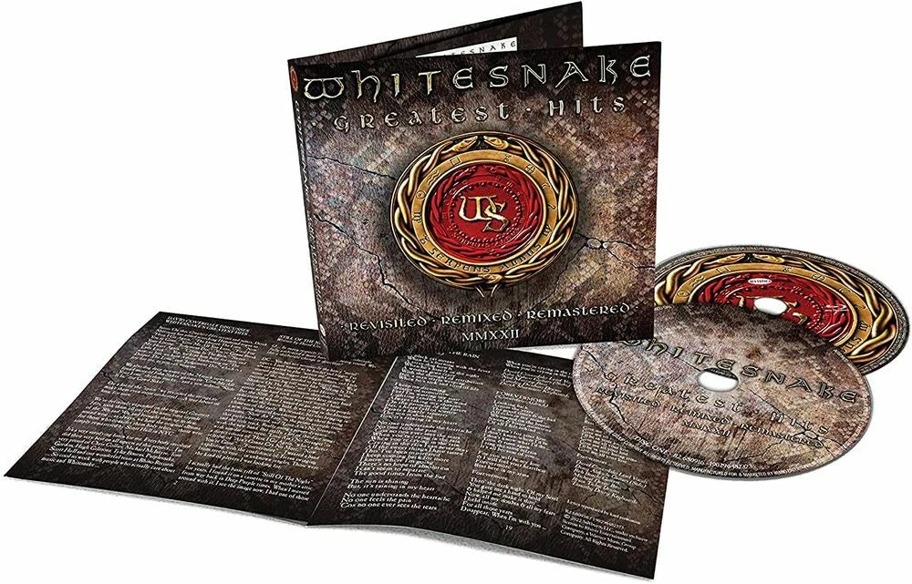 WHITESNAKE - GREATEST HITS : CD + BLU-RAY - CD