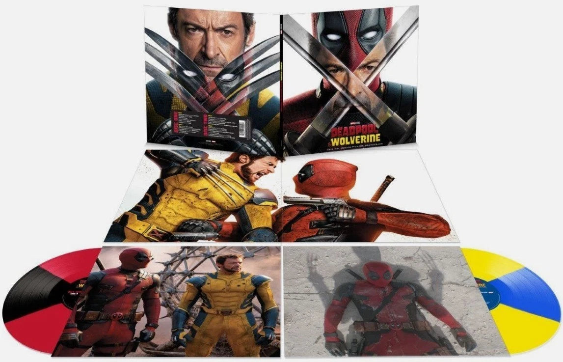 DEADPOOL & WOLVERINE - SOUNDTRACK : MULTI-COLOUR PINWHEEL 2LP - LP
