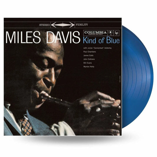 DAVIS, MILES - KIND OF BLUE : BLUE VINYL OFFICIAL - LP