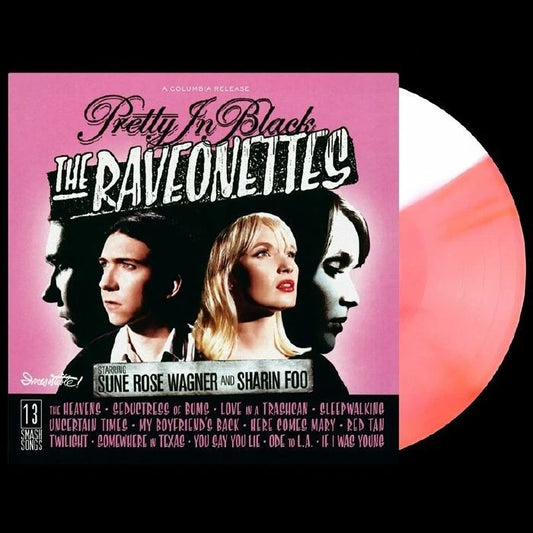 RAVEONETTES - PRETTY IN BLACK : HALF-WHITE & HALF-PINK - LP