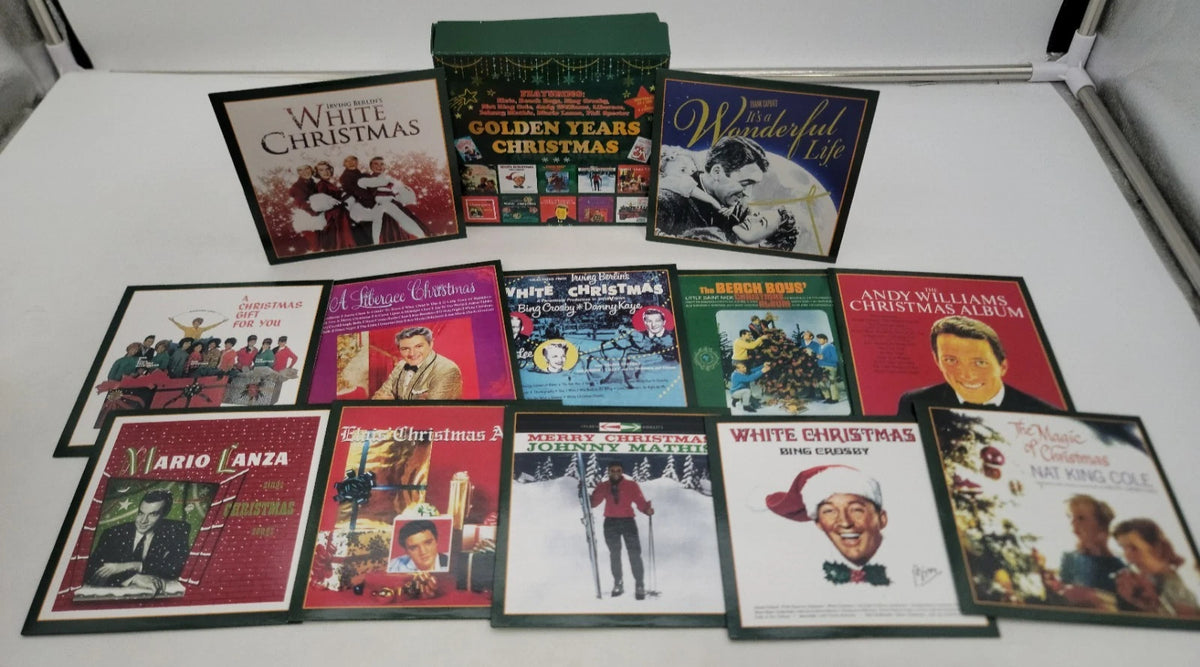 VARIOUS - GOLDEN YEARS CHRISTMAS : 10CD+2DVD - CD