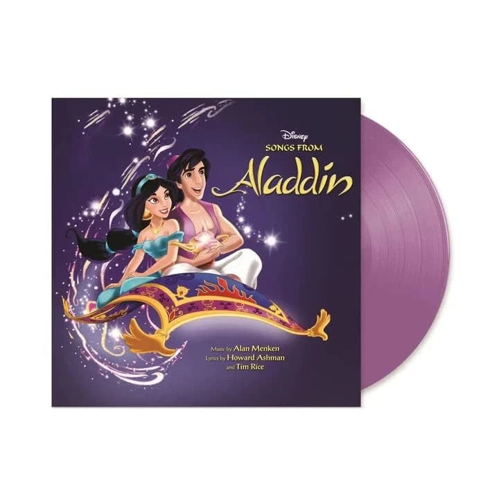 ALADDIN (1992) - SOUNDTRACK : VIOLET VINYL - LP