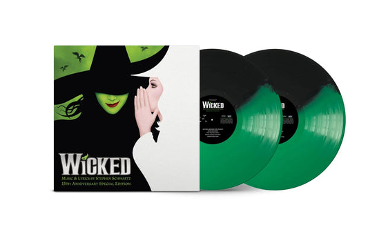 WICKED - ORIGINAL BROADWAY CAST : 2LP GREEN/BLACK - LP
