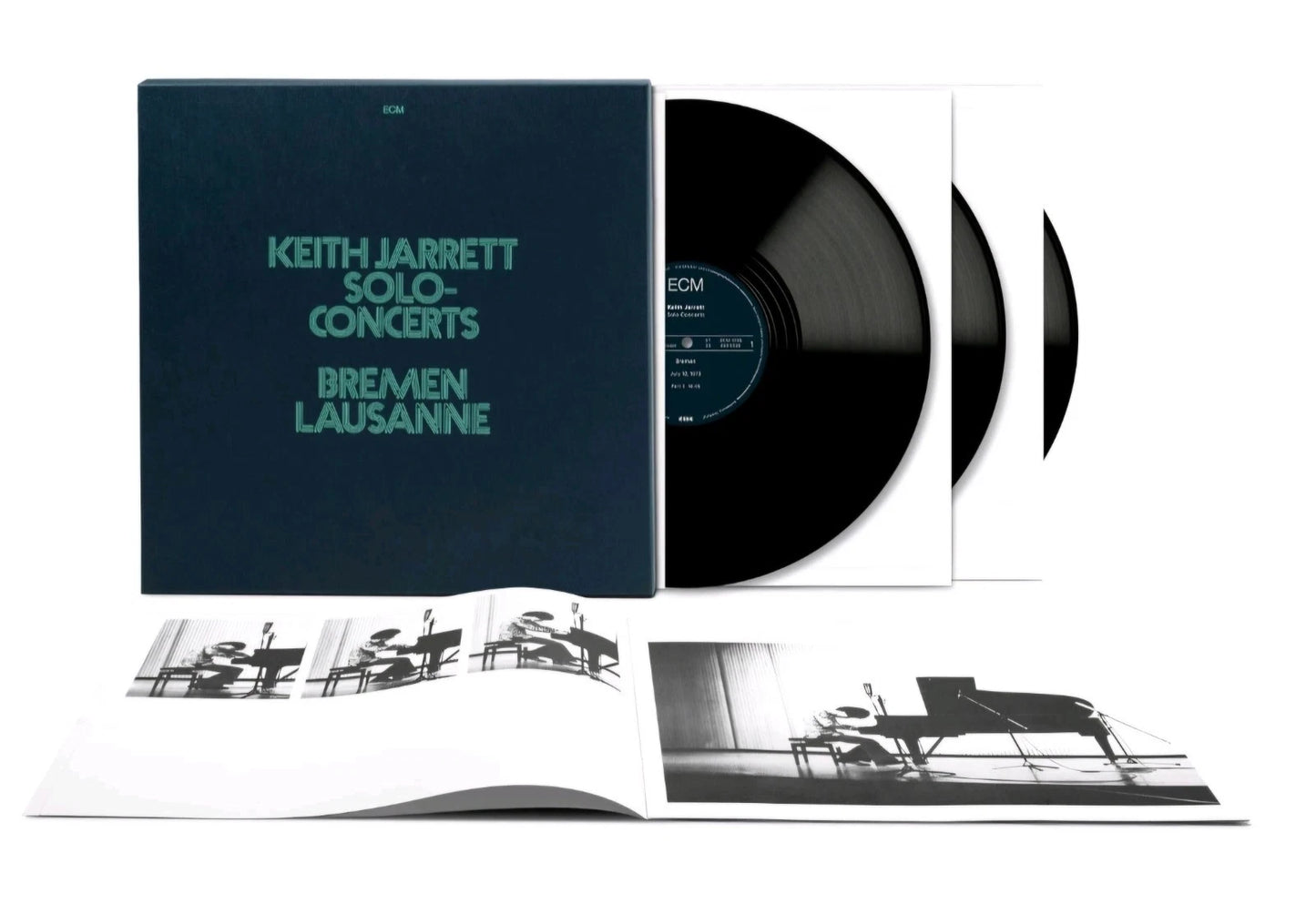 JARRETT, KEITH - SOLO CONCERTS : 3LP ECM LUMINESSENCE - LP