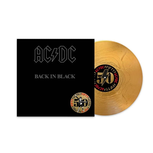 AC/DC - BACK IN BLACK : GOLD VINYL (180-GRAM) - LP