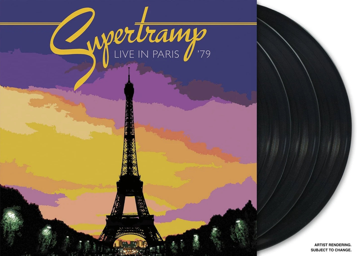 SUPERTRAMP - LIVE IN PARIS 79 : 3LP SET - LP