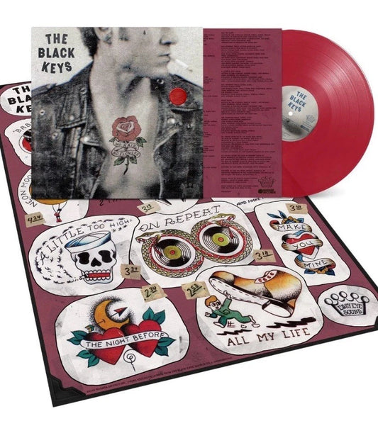BLACK KEYS - NO RAIN NO FLOWERS : RED VINYL - LP