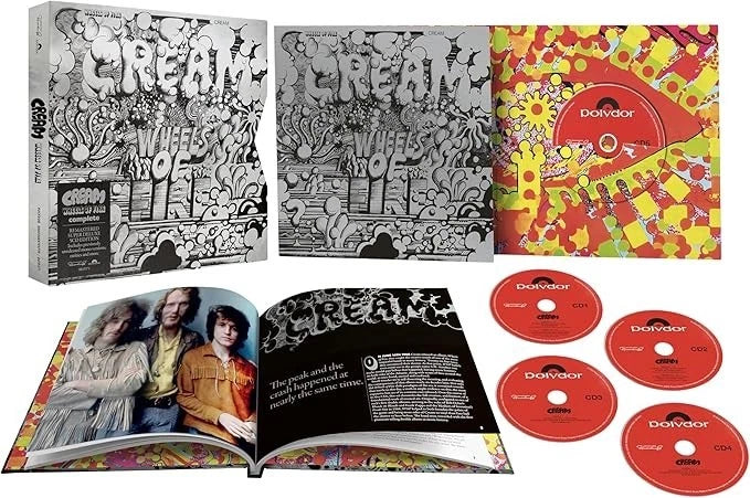 CREAM - WHEELS OF FIRE : IN THE STUDIO (5CD SET) - CD