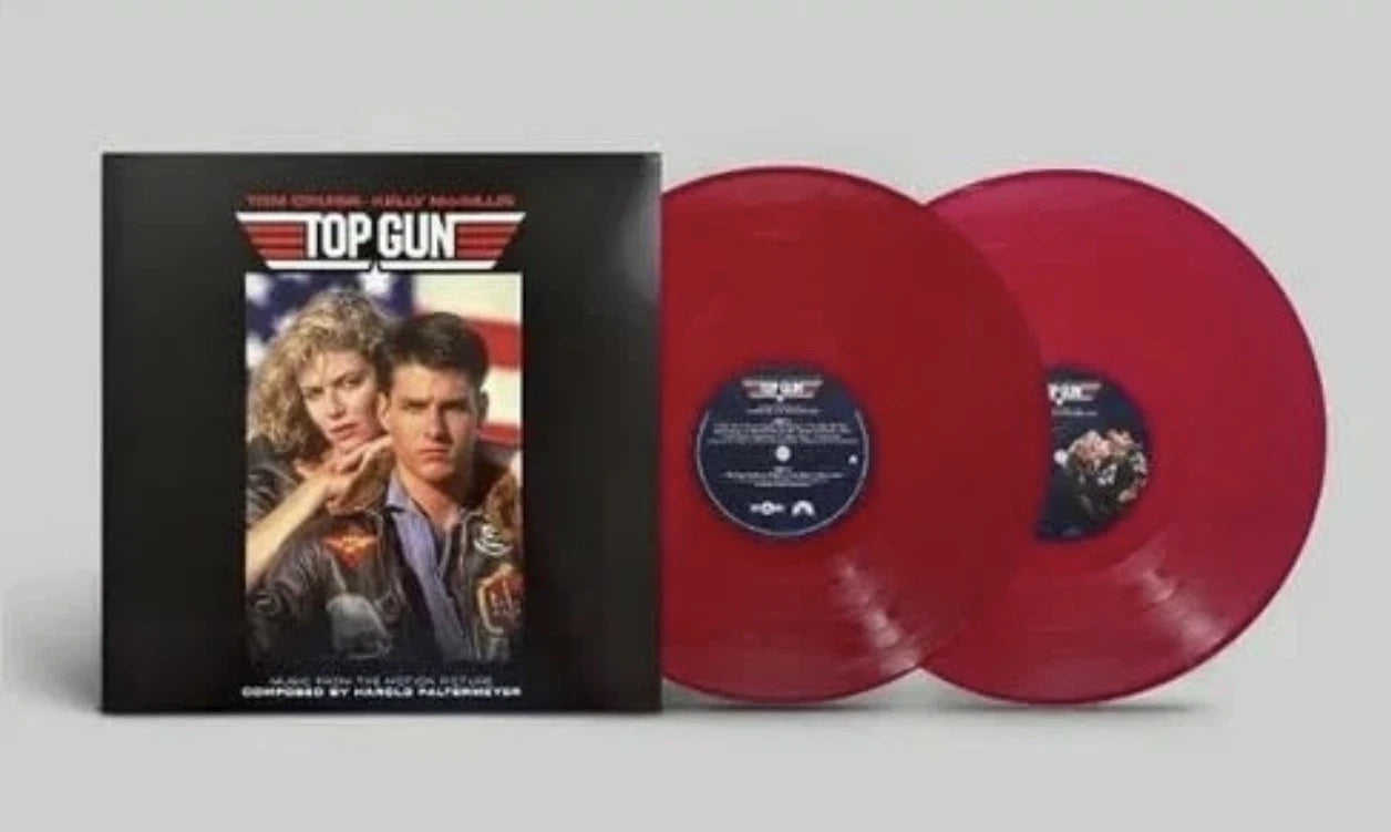 TOP GUN (1986) - SOUNDTRACK : SCORE (RED 2LP SET) - LP