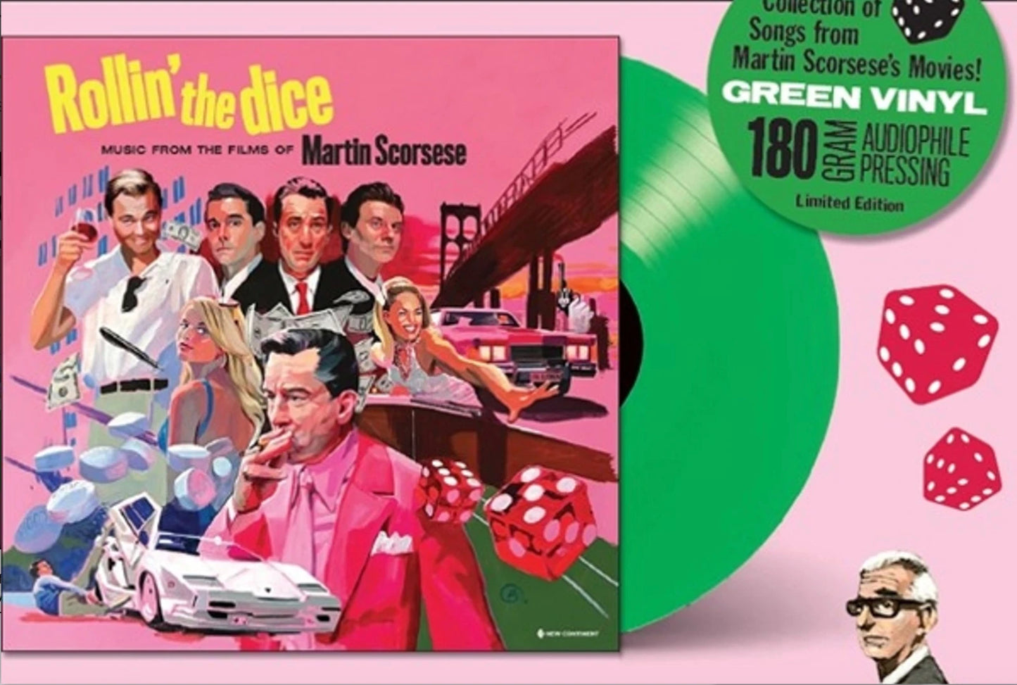 SCORSESE, MARTIN / VARIOUS - ROLLIN' THE DICE : GREEN 180-GRAM VINYL - LP