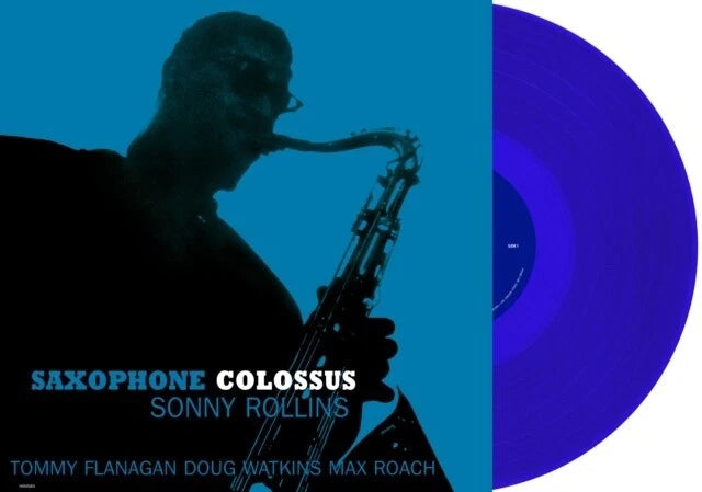 ROLLINS, SONNY - SAXOPHONE COLOSSUS : BLUE VINYL 180G - LP