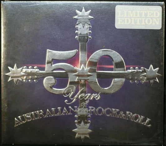 VARIOUS - 50 YEARS OF AUSTRALIAN  ROCK & ROLL: 3CD - CD