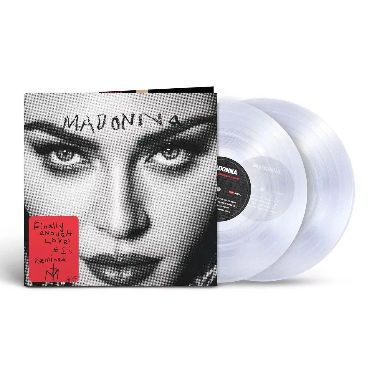 MADONNA - FINALLY ENOUGH LOVE: 2LP CLEAR VINYL - LP
