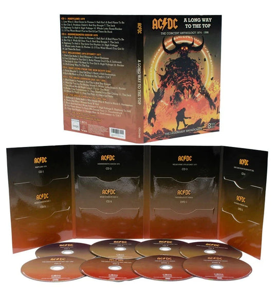AC/DC - A LONG WAY TO THE TOP : 6CD + 2DVD SET - CD