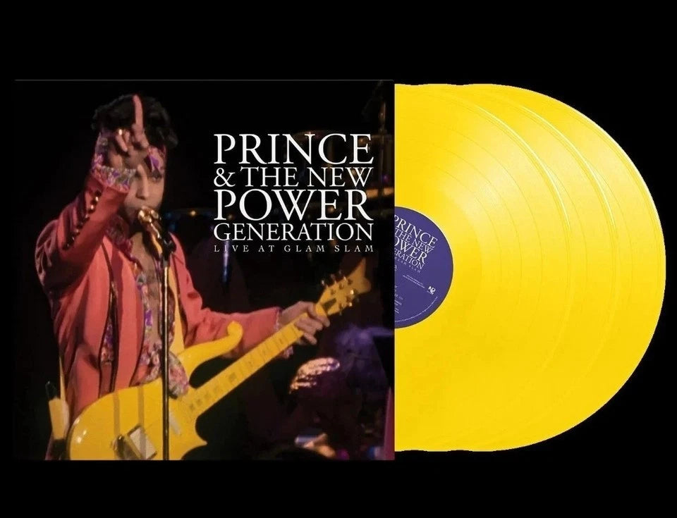 PRINCE & THE NEW POWER GENERATION - LIVE AT GLAM SLAM : YELLOW 3LP SET - LP