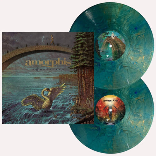 AMORPHIS - BORDERLAND : GREEN/BLUE MARBLE VINYL - LP