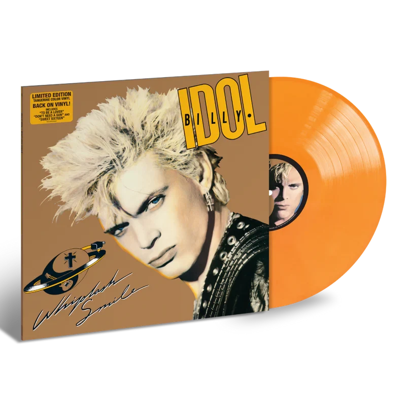 IDOL, BILLY - WHIPLASH SMILE : ORANGE VINYL - LP