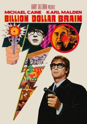 BILLION DOLLAR BRAIN - FILM - DVD