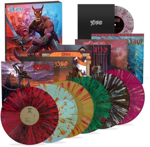 DIO - DECADE OF DIO : 1983 - 1993 (SPLATTER) - LP