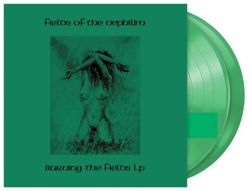 FIELDS OF THE NEPHILIM - BURNING THE FIELDS : 2LP GREEN VINYL - LP