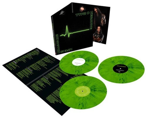 TYPE O NEGATIVE - LIFE IS KILLING ME + 6 : GREEN 3LP SET - LP