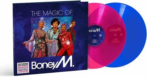 BONEY M - MAGIC OF BONEY M : 2LP PINK/BLUE VINYL - LP