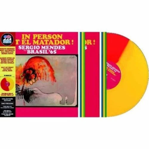 MENDES, SERGIO & BRASIL '65 - IN PERSON AT EL MATADOR :RED/YELLOW BIO - LP