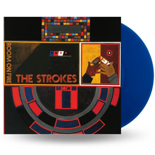 STROKES - ROOM ON FIRE : BLUE VINYL (2023) - LP