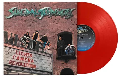 SUICIDAL TENDENCIES - LIGHTS CAMERA REVOLUTION! : RED 180-GRAM - LP