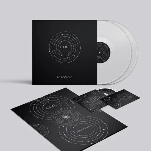 COIL - BACKWARDS: 2LP COLD WHITE VINYL - LP