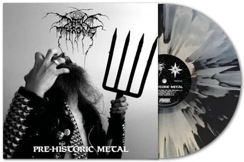 DARKTHRONE - PRE-HISTORIC METAL: B&W SPLATTER - LP