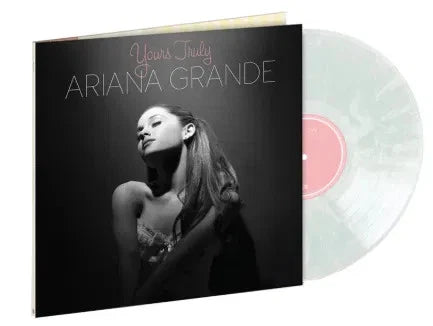 GRANDE, ARIANA - YOURS TRULY : CLEAR & WHITE SWIRL - LP