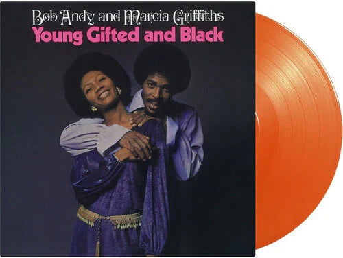 BOB & MARCIA - YOUNG GIFTED & BLACK : ORANGE 180-GRAM - LP