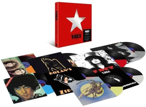 T-REX - STUDIO ALBUMS : 1970 - 1977 (COLOUR 8LP) - LP