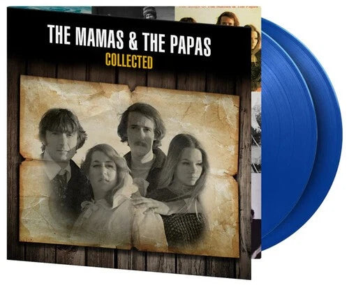 MAMAS & THE PAPAS - COLLECTED : 2LP BLUE VINYL - LP