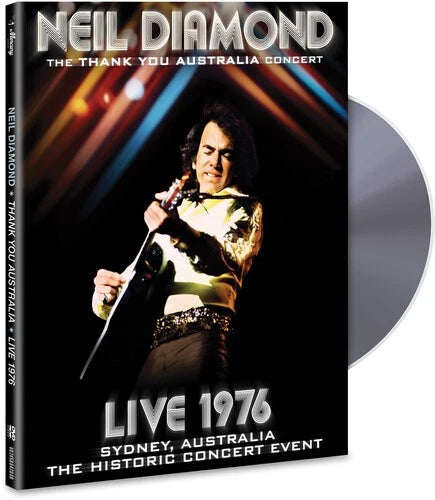 DIAMOND, NEIL - THANK YOU AUSTRALIA CONCERT : LIVE 1976 - DVD