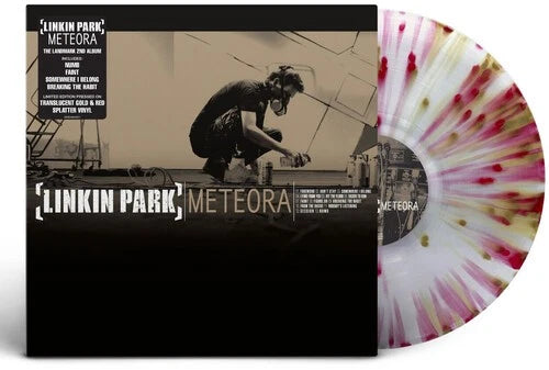 LINKIN PARK - METEORA : GOLD & RED SPLATTER (2024) - LP