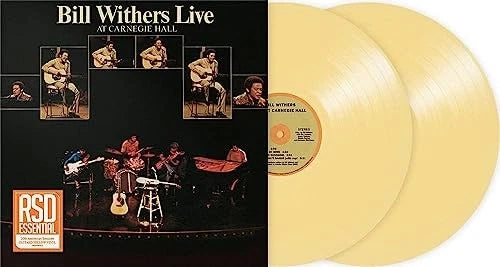 WITHERS, BILL - LIVE AT CARNEGIE HALL : CUSTARD YELLOW - LP