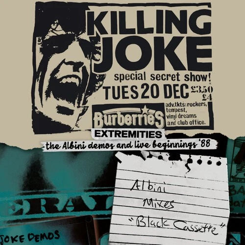 KILLING JOKE - EXTREMITIES ALBINI DEMOS & LIVE 1988 - LP