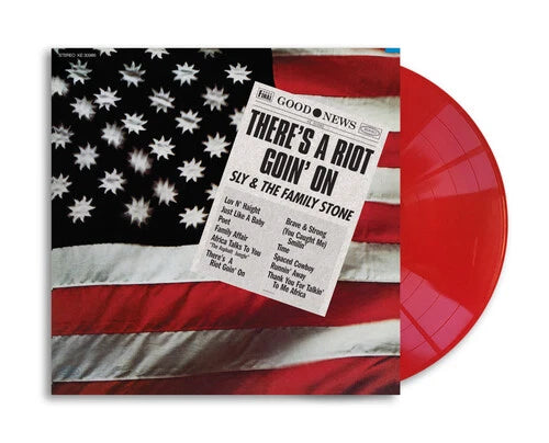 SLY & THE FAMILY STONE - THERE'S A RIOT GOIN' ON : RED VINYL - LP