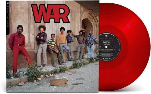 WAR - NOW PLAYING : TRANSPARENT RED VINYL - LP