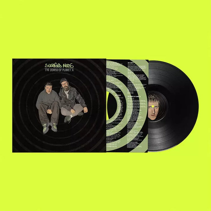 SLEAFORD MODS - DEMISE OF PLANET X : BLACK VINYL - LP
